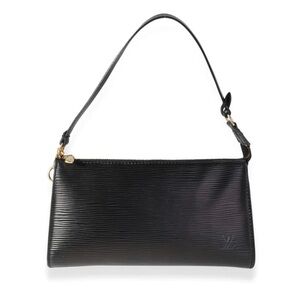 Louis Vuitton black Epi Leather Pochette